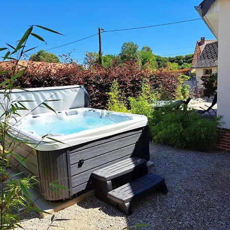 Maison De 2 Chambres Avec Spa Terrasse Amenagee Et Wifi A Bouillancourt En Sery Holiday home